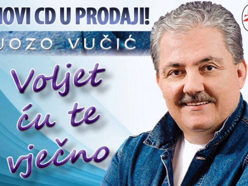 Novi album Joze Vučića naziva „Voljet ću te vječno“ od sutra u prodaji!
