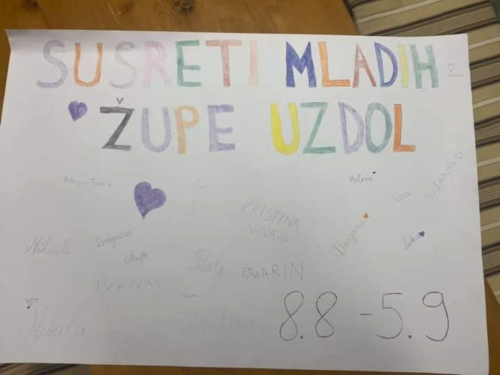 Mladi župe Uzdol: ''Osjetili smo potrebu susreta i druženja''