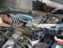Migranti se nagurali pod haubu i kontrolnu ploču automobila