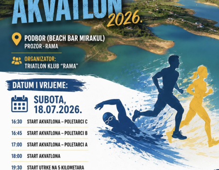 NAJAVA: 6. Ramski Akvatlon 2026.