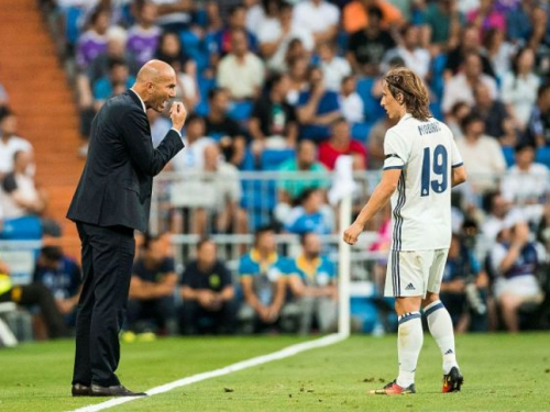 Zidane: Ne zanima me Čačić, Modrić ne može u reprezentaciju