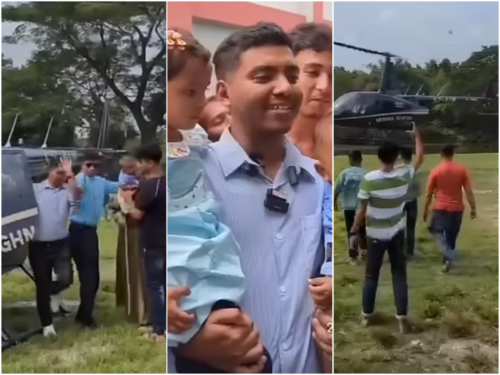 Nepalac nakon rada u Dubrovniku kući stigao helikopterom, dočekalo ga cijelo selo