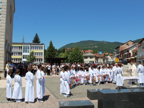 FOTO: Tijelovo u župi Prozor