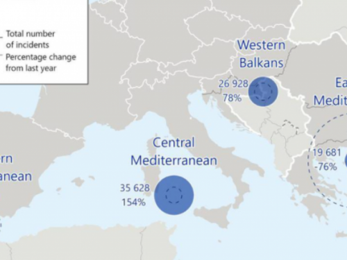 Tijekom 2020. u Europu stiglo 124 000 ilegalnih imigranata, 90 posto su muškarci