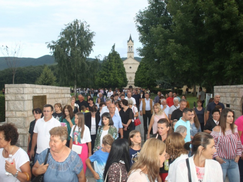 FOTO: Misa Uočnica na Šćitu - Velika Gospa 2018.