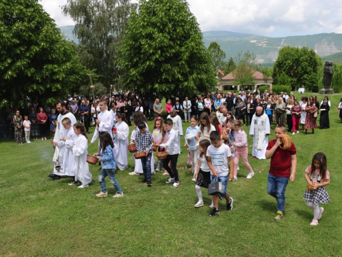 FOTO: Tijelovo u župi Rama-Šćit