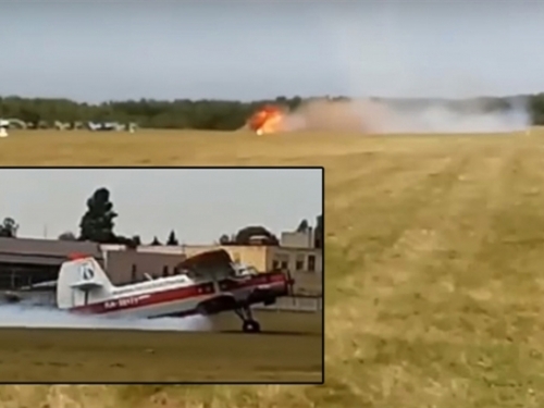 Na aeromitingu u Moskvi pao zrakoplov, poginule dvije osobe