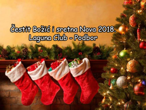 Božićna čestitka: Laguna Club - Podbor