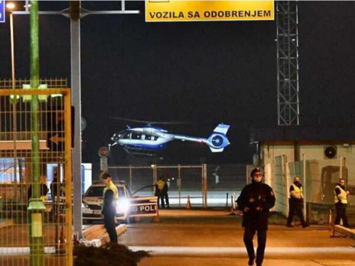 Darko Elez izručen BiH, opsadno stanje od aerodroma do Suda BiH