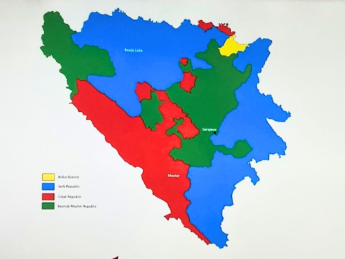 U Zagrebu predstavljena karta BiH s trećim entitetom