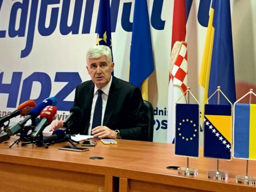 Čović: Hrvati u BiH su čvrsto uz Ukrajinu