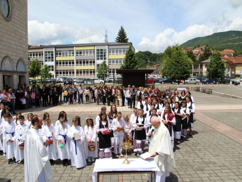 FOTO: Tijelovo u župi Prozor