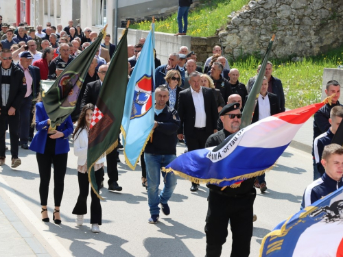 FOTO/VIDEO: 30. obljetnica brigade 'Rama'