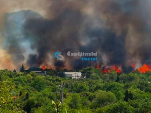 Gori u Neumu, traži se pomoć helikoptera