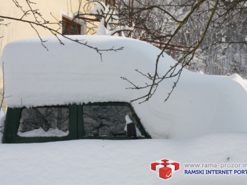 FOTO: Prisjetite se snježnog nevremena u Prozoru-Rami na današnji dan 2012.