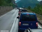Sudar kod Jablanice: Obustavljen promet na obje trake M-17