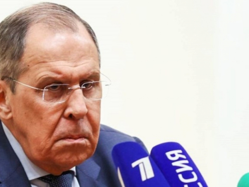 Lavrov tijekom konferencije govorio kako su Rusi pokušali zaustaviti rat, ljudi mu se smijali