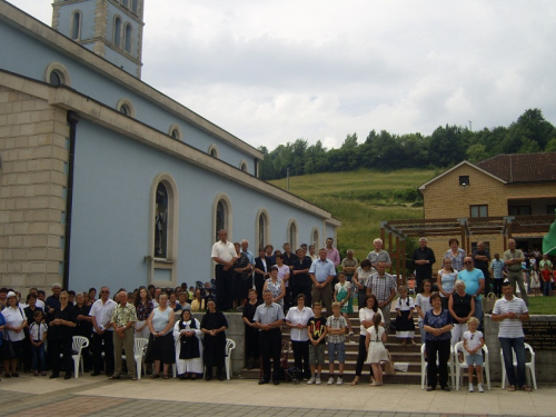 FOTO: Vanjska proslava patrona župe Prozor