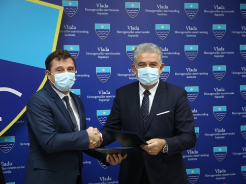 HNŽ i Grad Mostar - Sporazumom zajedno za oživljavanje zračne luke Mostar