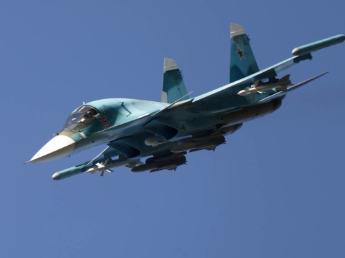Ukrajina: Srušili smo moćni ruski Su-34