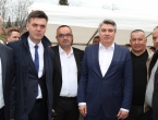 Cvitanović i Milanović u društvu branitelja iz Prozora-Rame
