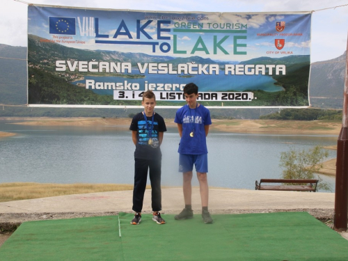 FOTO: Na Ramskom jezeru održana 8. veslačka regata