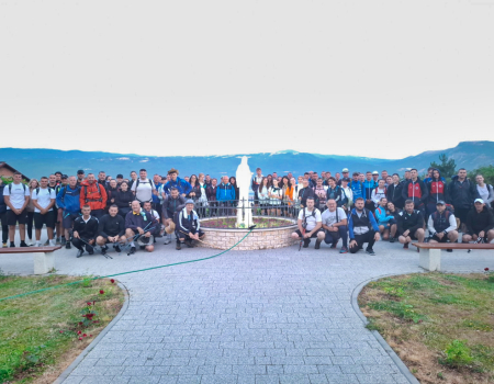 Hodočasnici iz Rame krenuli pješice u Međugorje