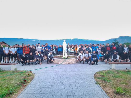 Hodočasnici iz Rame krenuli pješice u Međugorje