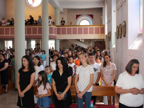 FOTO: Vanjska proslava patrona župe Prozor