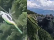 Snimljen pad helikoptera sa spasiocima, svih osam putnika poginulo