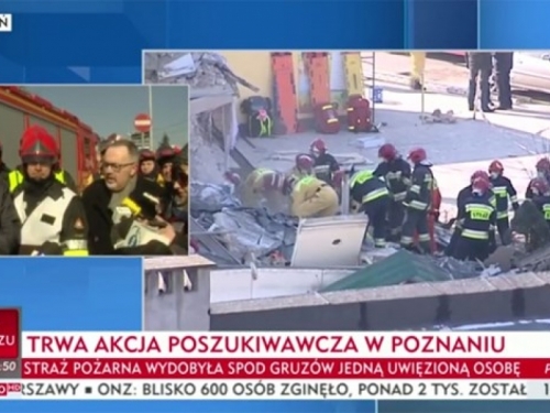 Srušila se zgrada u Poljskoj, najmanje troje mrtvih i 22 ozlijeđenih