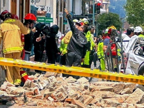 Silovit potres u Ekvadoru