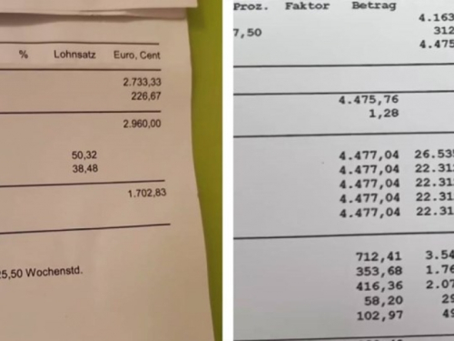 Radnici u Njemačkoj na Instagramu objavljuju svoje platne liste