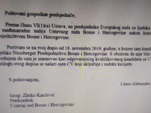 Podvale u Predsjedništvu: Komšić sakrio važno pismo od ostalih članova Predsjedništva BiH