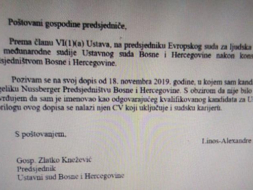 Podvale u Predsjedništvu: Komšić sakrio važno pismo od ostalih članova Predsjedništva BiH