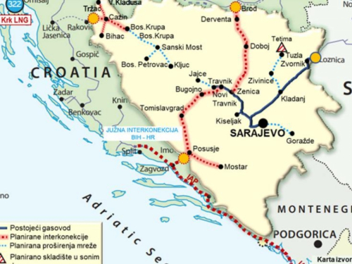 Ministarstvo odbilo dati urbanističku suglasnost za Južnu interkonekciju