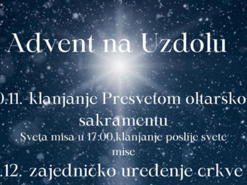 Advent u župi Uzdol