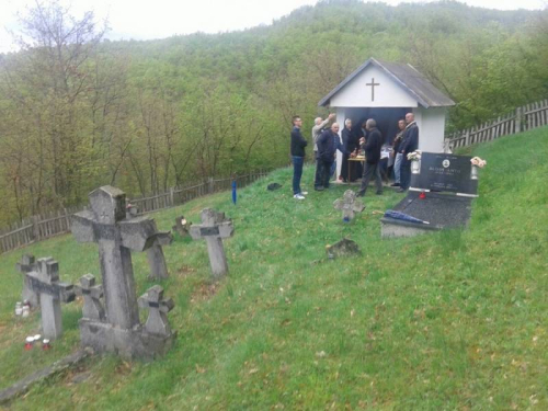 Blagoslov polja i misa na groblju Čelice