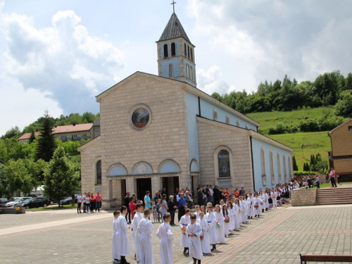 FOTO: Tijelovo u župi Prozor