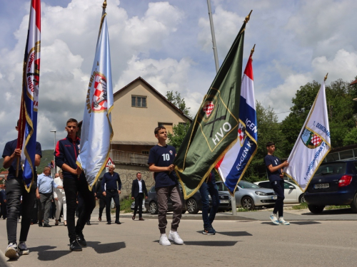 FOTO: 32. obljetnica brigade 'Rama'