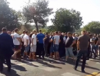 Nezadovoljni radnici Aluminija blokirali magistralni put kod Mostara