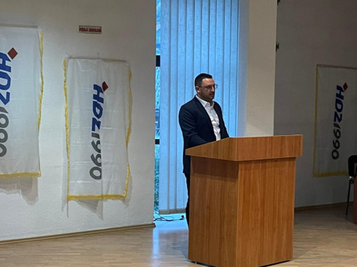 Mario Tomić novi predsjednik HDZ-a 1990 u Rami, Cvitanović: Narod živi u strahu, pod ucjenama!