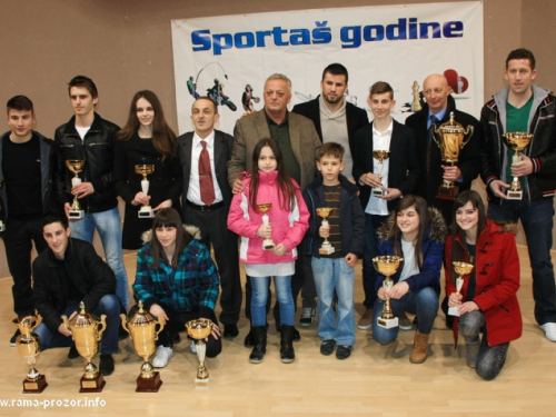 FOTO: Delfina Tadić i Ivan Križanac sportaši godine