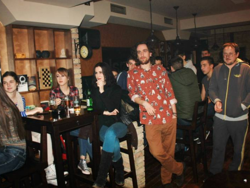 FOTO: Komičar Peđa Bajović gostovao u Mammals Club&Pub-u