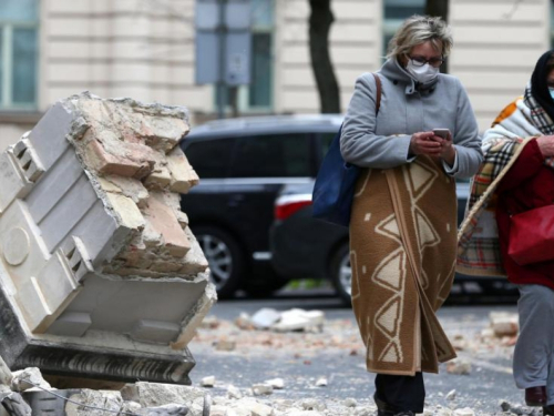 Zagreb je podrhtavao i tijekom noći