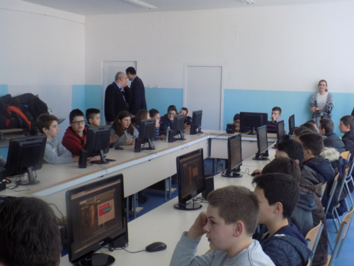 Sat kodiranja u osnovnoj školi u Prozoru