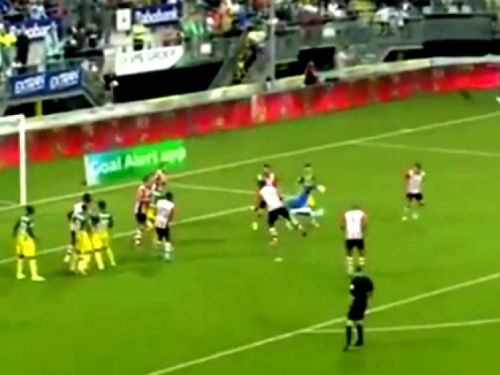 VIDEO: Nevjerojatan gol petom u zadnjim sekundama