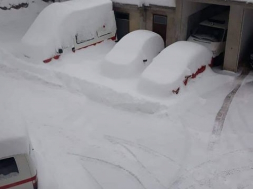 Konjic i Jablanica proglasili stanje prirodne nesreće, u Prozor-Rami 70 cm snijega
