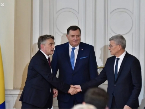 Dodik, Komšić i Džaferović položili zakletvu