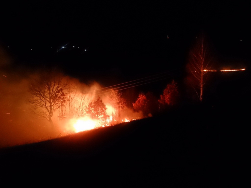 FOTO/VIDEO: Na Ometalama gorilo, intervenirali vatrogasci